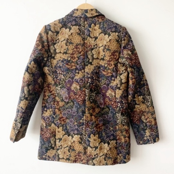 Sandro Paris Alma Floral Blazer Jacket Jacquard Xs - Picture 2 of 8